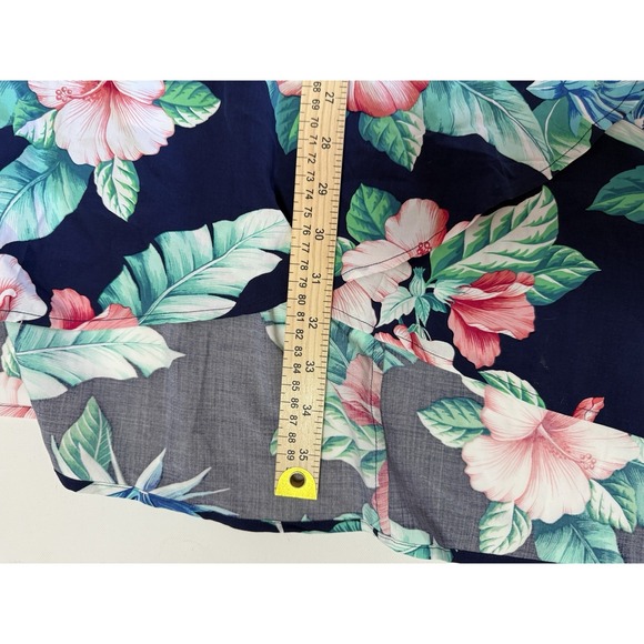 New! Tommy Bahama Floristic Approach Maxi Skirt Women's Size 8 Asymmetrical Hem - Picture 6 of 7